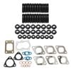 Permaseal Mls-r Turbo & Exhaust Manifold Installation Stud & Gasket Kit For Nissan Patrol Gu Y61 Td42t 4.2l