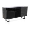 Modern Furniture MONTANA Sideboard Buffet 160cm - Black Ash