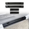 AUSGO Black ABS Door Sill Protector for ISUZU D-MAX DMAX 2020-Onwards Scuff Plate Cover