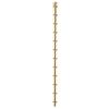 Taskmaster 610 x 27mm Polished Brass Continuous Hinge