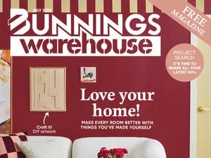 Bunnings Magazine July issue front cover.