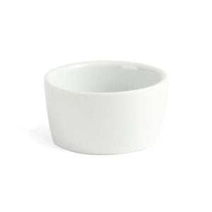 Olympia Whiteware Butter Dish 12 Pack 62.5mm Porcelain Commercial Tableware