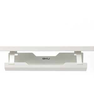 GKU Under Desk Cable Management Cable Tray 420mm Long - White