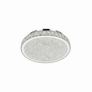 Element Lighting EDAN Crystal Ceiling Light Tri-colour LED 500mm (Chrome)