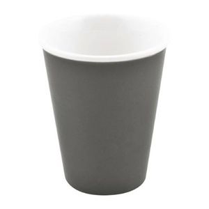 Bevande Latte Cup Slate 200ml 6 Pack