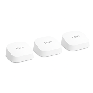 Amazon eero 7. Mesh Wi-Fi 7 Router & Extenders. Fast, Reliable 2.5 Gbps Wi-Fi for 3-4+ Bedroom Homes. 3 Pack.