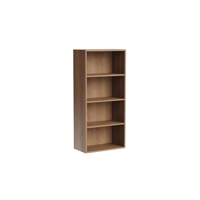 Kaboodle 400-499mm Cajun Oak Customisable Med Pantry Open Shelf