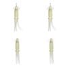2PK Sea Pro 2 Squid Daisy Chain Offshore Trolling Lure 25.5x12cm - Lumo