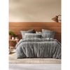 Linen House King Seren Shadow Bedroom Quilt Cover Set