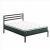 Zinus King Metal Bed Frame & Pocket Spring Mattress Set, Green Premium Euro Top