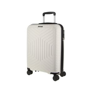 Pierre Cardin 76cm Large Hard-Shell Suitcase Travel Luggage  White