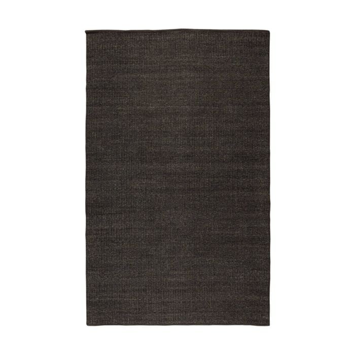 Colorscope knots contemporary indoor rug handspun textured charcoal 183x274cm