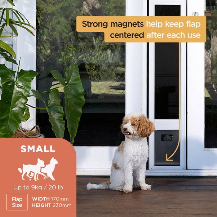 Patio Door Dog Flap Bunnings Hakuna Pets Small White Mesh Patio