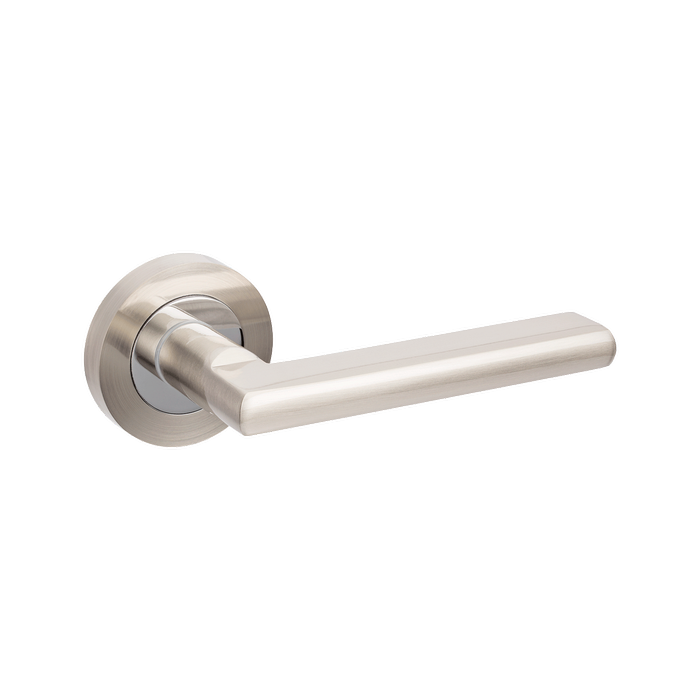 Zanda 65mm Brushed Nickel/Chrome Plate Epic Dummy Set Non Handed