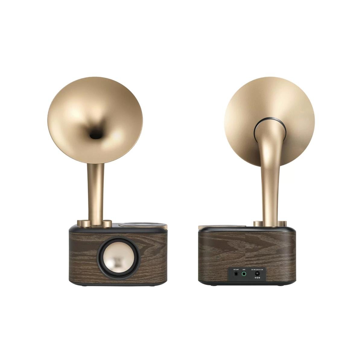 Sangean WR-45 FM/Bluetooth/Aux-In 25cm Radio - Gold/Wood - Bunnings ...