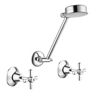 Estilo Chrome Jumper Valve Shower Set