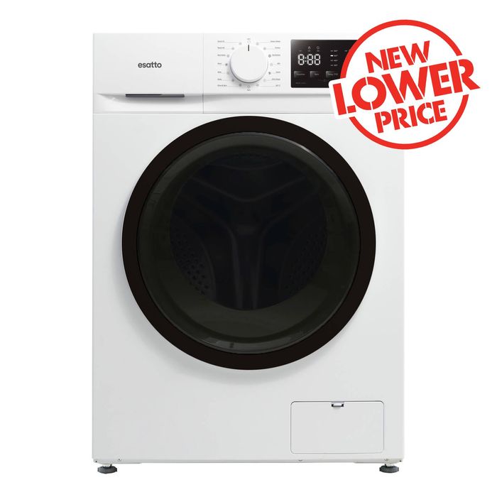 Esatto 8kg Front Load Washing Machine, White