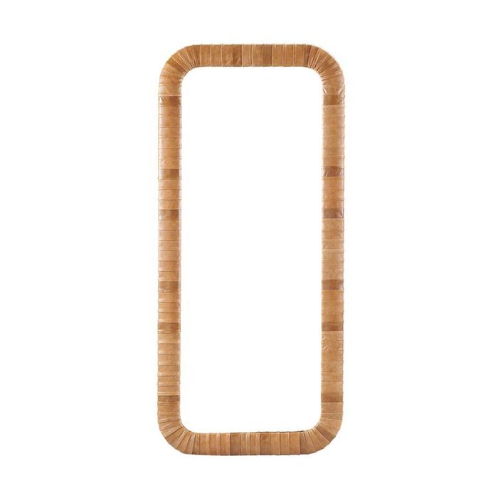Sienna Leather Floor Mirror