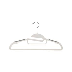Practa Plastic Non-Slip Clothes Hangers - 10 Pack