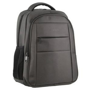 Pierre Cardin s Travel & Business Backpack with Built-in USB Port Grey