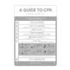 Designer Pool CPR Safety Sign Grey