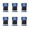 6pk Malli Sewing Soft Elastic Band Flexible Diy Sewing Cord 25mm X 1.5m Assorted