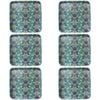 6PK LVD Melamine/Bamboo Square Tray 33x33cm - Morris Floral