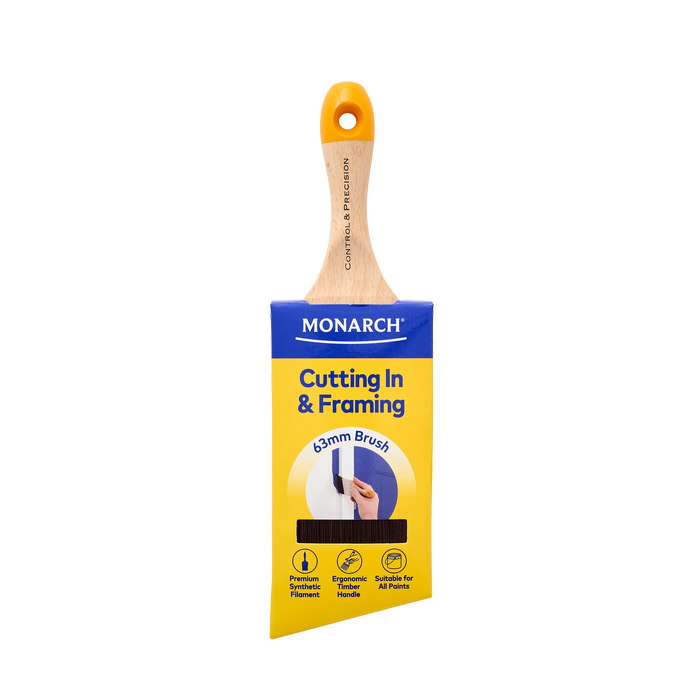 Monarch 63mm Cutting In And Framing Synthetic Paint Brush
