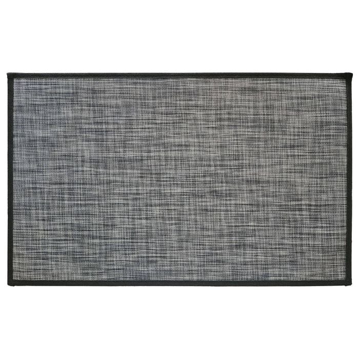 MaxFind 50 x 80cm Charcoal Texteline Doormat