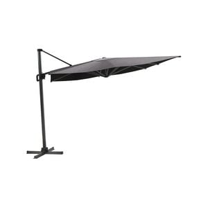 Coolaroo 3 x 4m Rectangle Charcoal Mindil Cantilever Umbrella