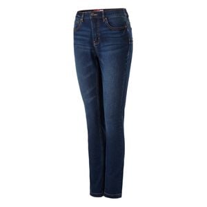 Hard Yakka Indigo Women's High Waisted Slim Fit Jegging - Size 8