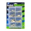 Zenith 4 / 45kg Brass Plated SureHook 55 Piece Plasterboard Picture Hanging Starter Kit