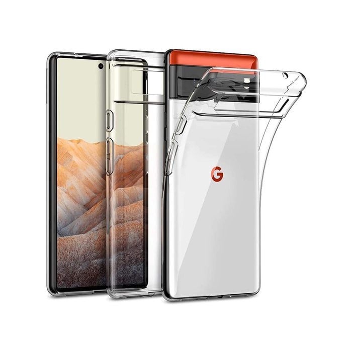 MEZON Google Pixel 6 (6.4") Ultra Slim Clear TPU Gel Back Case