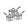Raco reliance stainless steel induction 3 piece saucepan set 16/18/20cm
