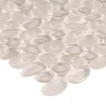 Barelli 35 x 70cm Clear Non-Slip Pebble Bath Mat