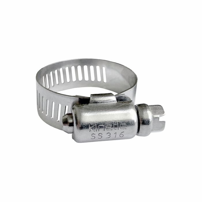 Kinetic 17 - 32mm 316 Stainless Steel Hose Clamp