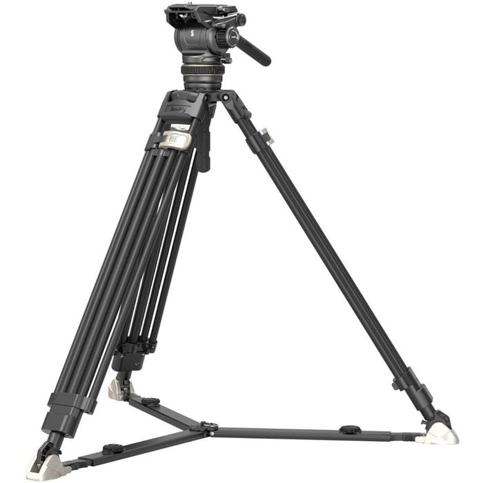 Smallrig Heavy-duty Carbon Fiber Tripod Kit Ad-120 4463