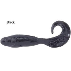 Berkley Gulp Alive 3" Minnow Grub Soft Plastic Fishing Lure In Tub Black