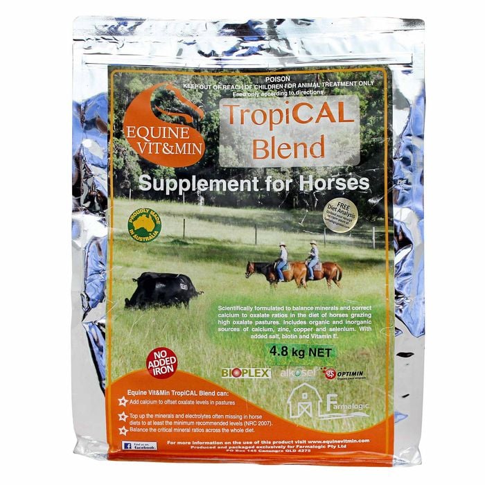 Equine Vit&min Tropical Blend Pro Horse Supplement 4.8kg