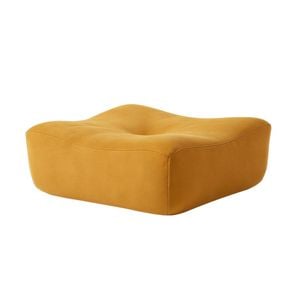 MIUZ Lounge Ottoman Sofa, 1PC Modular Sofa Lounge Chair, Yellow Chair