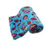 190GSM Girls Cute Ultra Soft Coral Fleece Throw 127 x 152cm Read My Lips