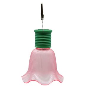 Click Pink Solar Flower Light