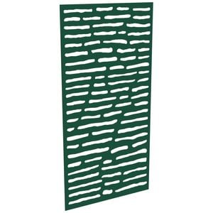 ProtectorAl 300-1200w x 1201-2400h Dark Green/Gloss White Slate Unframed Composite Deco Panel