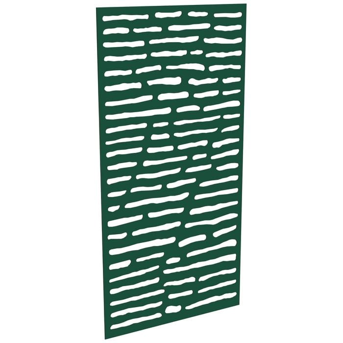 ProtectorAl 300-1200w x 1201-2400h Dark Green/Gloss White Slate Unframed Composite Deco Panel