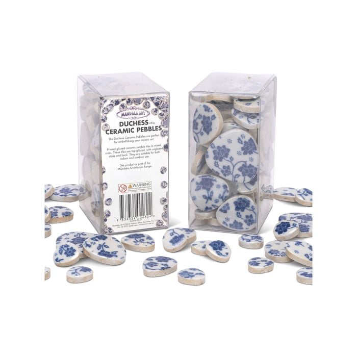 Mandala Art Duchess Ceramic Mosaic Pebbles