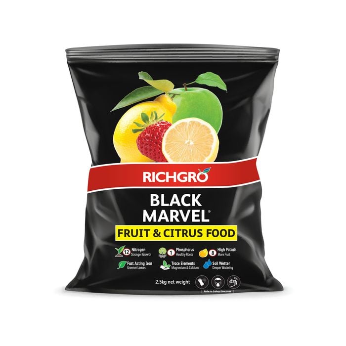 Richgro 2.5kg Black Marvel Fruit And Citrus Food - 2.5kg