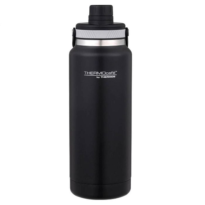 Thermos 1L Thermocafe Drink Bottle Black