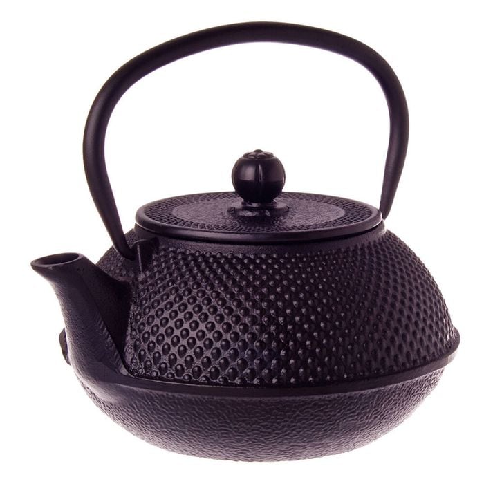 Teaology Traditional Japanese Design Durable Cast Iron Teapot 800ml Black