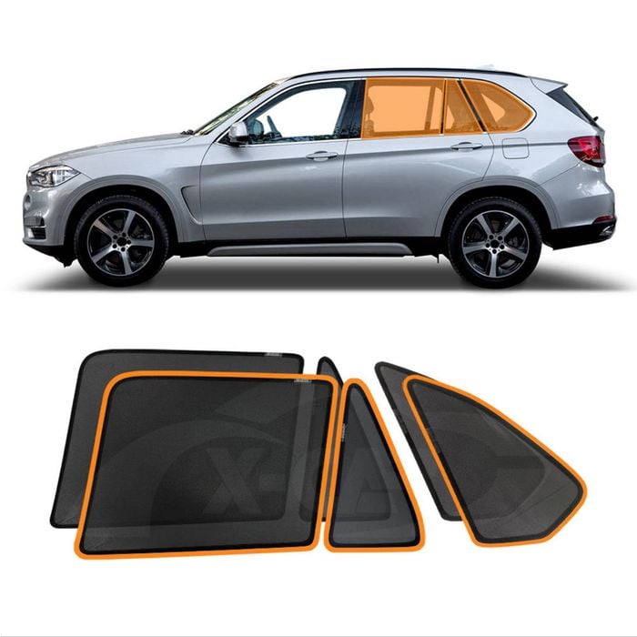 Rear Port Window Sun Shade for BMW X5 F15 X5M F85 2013-2018 Car Sun Blind Mesh