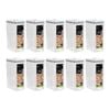 12PK Lemon & Lime Pop-Up Lid Pantry Container Rectangle 2.45L 14x10x24.5cm